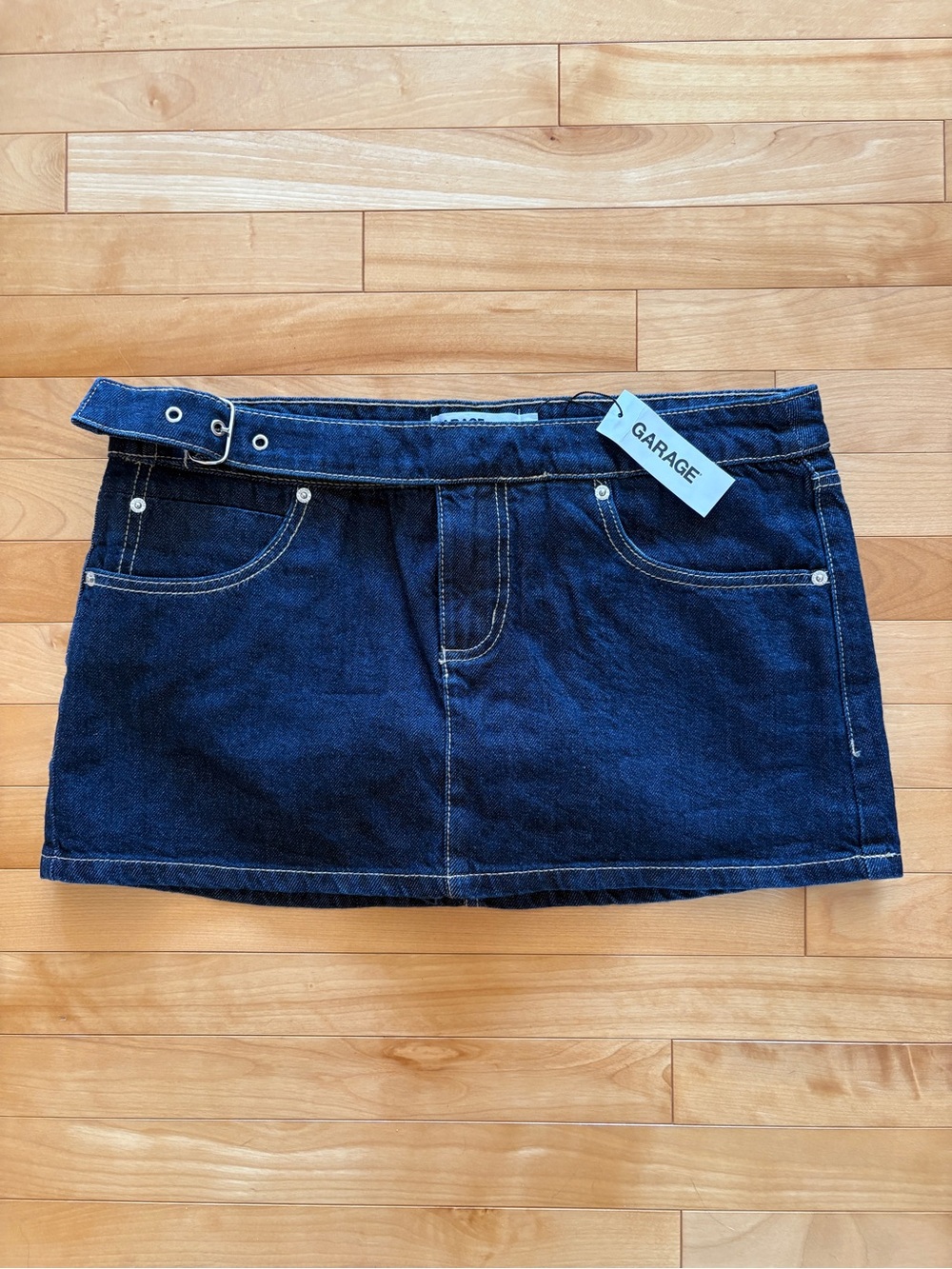 Garage Belted Micro Skort - Size Medium - New with tags